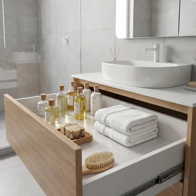 Produktbild von Peviasot Rutschfeste EVA Schubladenmatte 45×500 cm für Regale, Schränke & Kühlschrank