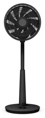 Obrázok produktu pre Duux Whisper³, Domáci lopatkový ventilátor, Čierna, Podlaha, 55 dB, 90°, 730 - 950 mm