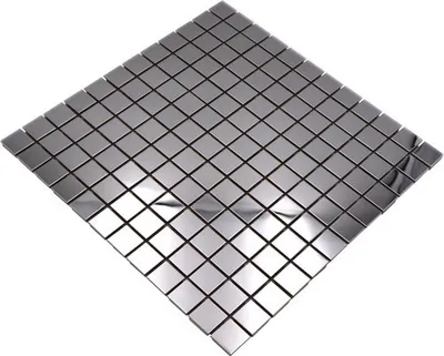 Produktbild von Edelstahlmosaik XCE 23G silber 29,8x29,8 cm