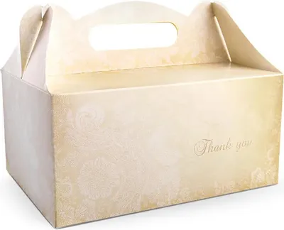 Produktbild von Dekorative Hochzeitstortenschachteln (1 Packung / 10 Stück)