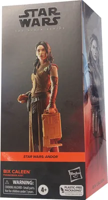 A product box for a Star Wars action figure.