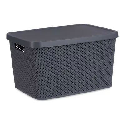 Produktbild von Kunststoffkorb mit Deckel, Organizer, 19 l