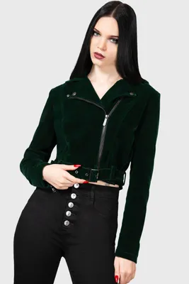 Produktbild von KILLSTAR Bikerjacke - Emerald Goddess M