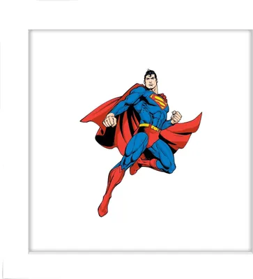 Produktbild von Superman - Gerahmtes Poster "Last Son Of Krypton" PM12014 (40 cm x 30 cm) (Blau)