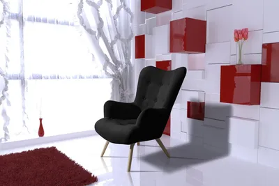 Produktbild von Sessel Luxus Stuhl Polster Cocktail Relax Bar Lounge Club Stühle Möbel Design