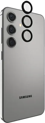 Image de Case-Mate bague en aluminium protection de l'objectif - Samsung Galaxy S24 lentille de la caméra de protection (noir)