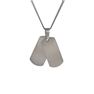Produktbild von Lucardi - Herren Halskette mit Armreif - Schmuck - Geschenk Silber