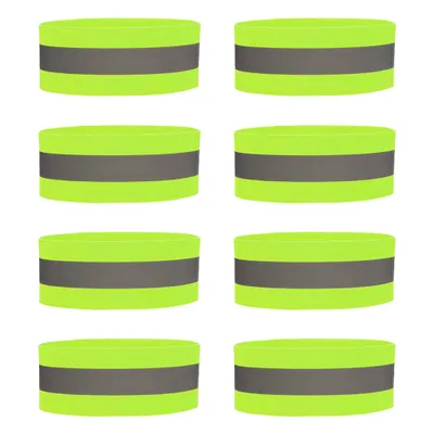 Produktbild von Reflektorband, Reflektierendes Armband Reflektor Sicherheit Reflexband Outdoor Joggen Radfahren Fahrrad Laufen Reiten,(Grün)