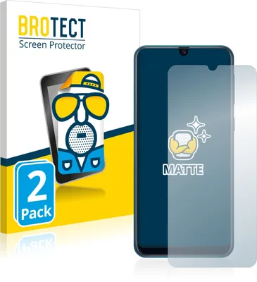 Produktbild von 2x BROTECT Schutzfolie für Samsung Galaxy M21 Displayschutz Displayschutzfolie Folie Matt Entspiegelungsfolie