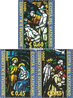 Produktbild von Briefmarken Vatikanstadt 2006 Mi 1566A-1568A (kompl.Ausg.) gestempelt Weihnachten