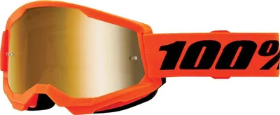 Image de 100percent Strata 2 Lunettes de soleil Orange Miroir Or Lentilles/CAT3 Orange Miroir Or Lentilles/CAT3