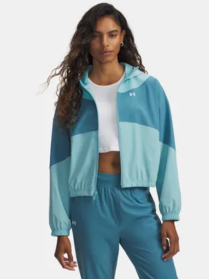Obrázok produktu pre Under Armour Ua Rival Woven Jkt Hd – modrá hmla, veľkosť: XXL