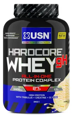 Image de USN HARDCORE WHEY gH, 2000g, saveur vanille