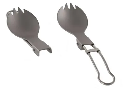 Zdjęcie produktu dla Składany tytanowy łyżko-widelec Rockland Airy Spork