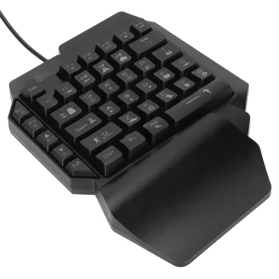 Image de Clavier de jeu à une main,Clavier mécanique à une main,Clavier à une main,Mini clavier,Clavier mécanique de jeu à une main,Clavier de jeu