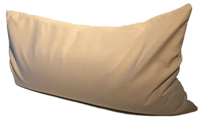 Produktbild von Bio-Buchweizenkissen 40x80cm, Köper-Baumwolle rohweiß, mit Bio-Buchweizenschalen, direkt befüllt