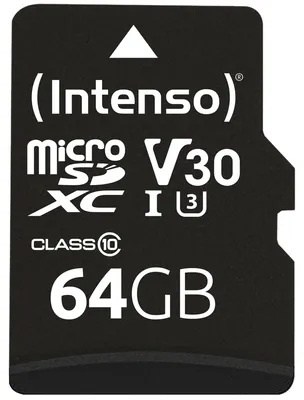 Immagine prodotto di Intenso 3433490 memoria flash 64 GB MicroSDXC UHS-I Classe 10
