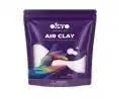 Image de Pâte à modeler Air Dry Clay OKTO, 120 g, blanche