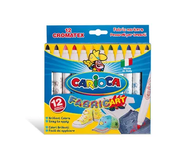 Produktbild von Carioca Cromatex, Extradick, Mehrfarbig, Rundspitze, 6 mm, Rund, Italien