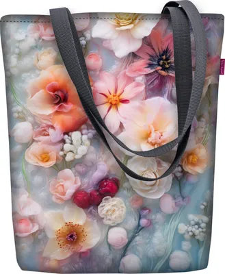 Obrázek produktu pro Bertoni Plátěná taška s potiskem SUNNY 36x40 cm Taška přes rameno - Emma