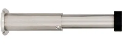Produktbild von Famanu Wandtürstopper verstellbar 88–120 mm schwarz Gummi – robuste Wandschutzlösung