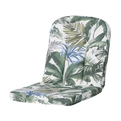 Produktbild von Madison Tuinstoelkussen Classic Outdoor Bliss Blau, 91x47cm, Wasserabweisend, Mit Blumenmuster, Für Stuhl Royal Garden Kettler