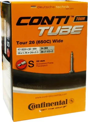 Produktbild von Continental Schlauch 47-62/ 559 S42, TOUR 26 wide