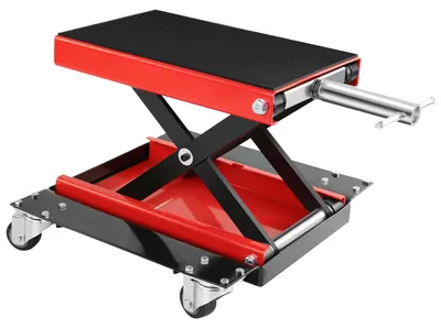 Produktbild von 1100 lb (500 kg) Schwerlast Motorrad-Scherenheber mit breiter Stahlplattform