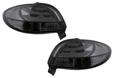 Produktbild von LED-Rückleuchten für Peugeot 206 Schrägheck 3/5 Türen 1998–2004 Schwarzer Rauch.