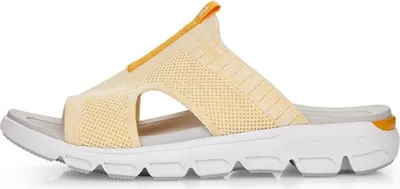 Produktbild von Rieker Evolution Pantolette gelb in Gr. 43