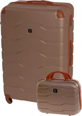 Image de Mallette de voyage BERTOO Firenze - champagne set 2in1 3XL