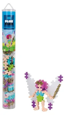 Produktbild von Plus-Plus 9604241 Kreativ-Bausteine Tube, Fee, Geniales Konstruktionsspielzeug,