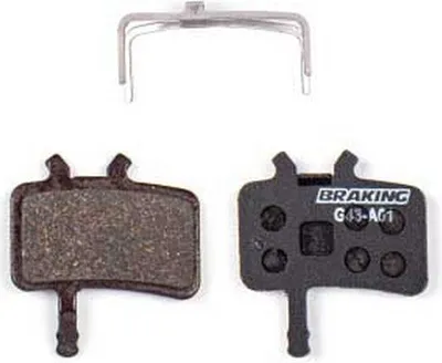 Produktbild von Braking Avid Juicy Organische Scheibenbremsbeläge Silber  Silber One Size