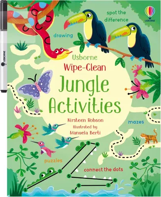 Produktbild von Wipe-Clean Jungle Activities