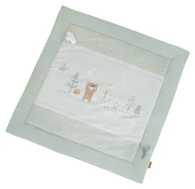 Obrázok produktu pre Hracie podložka pre bábätká, 100 x 100 cm, motív "Lesní priatelia"