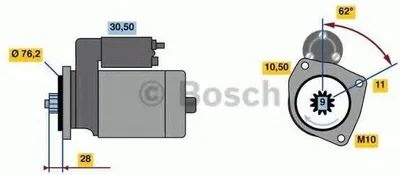 Immagine prodotto di Avviamento BOSCH 0 986 024 050