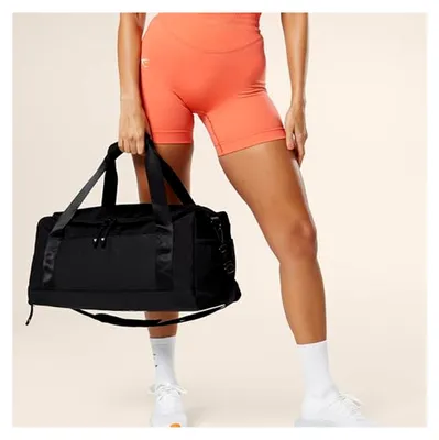 Produktbild von Sporttasche Schwarz Damen Herren Fitness Tasche Gym Bag Training Fitnessstudio Reise Sporttasche mit Schuhfach Nassfach Schultergurt Duffel Bag Workout Sporttasche Frauensporttasche Fitness