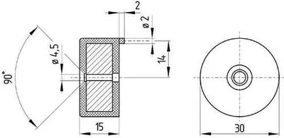 Produktbild von Schmersal Magnet BPS 300 101113734