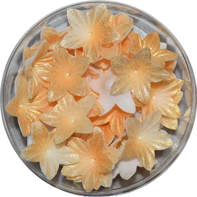 Produktbild von Mini-Goldwaffelblumen 50 Stück