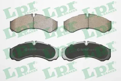 Produktbild von LPR Bremsbelagsatz, Scheibenbremse x 05P955