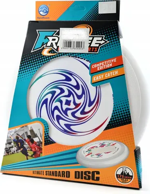 Zdjęcie produktu dla Frisbee Ultimate 175G 27Cm Szybki Dysk Do Rzucania Biały Latający Talerz
