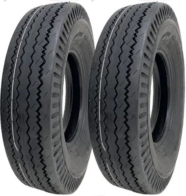 Produktbild von 5.00-10 Anhängerreifen, 4lagig, hohe Geschwindigkeit, straßenzugelassen 437kg 500x10 79N - 2er Set