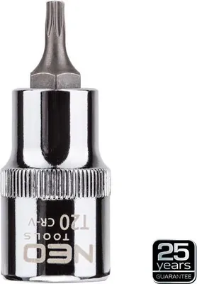 Zdjęcie produktu dla NEO TOOLS Końcówka Torx na nasadce 1/2", T20 x 55 mm