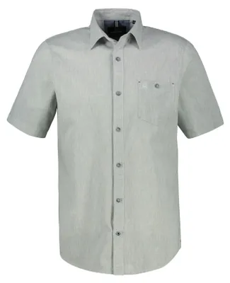 Produktbild von Lerros - Herren Freizeit kurzarm Hemd, (2642025), Größe:3XL, Farbe:storm grey (228)