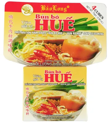 Produktbild von Bao Long Bun Bo Hue Suppenwürfel 75g