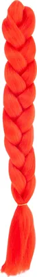 Obrázek produktu pro Svazek syntetických prodlužovacích vlasů 60 cm 10346, barva:červená/červená