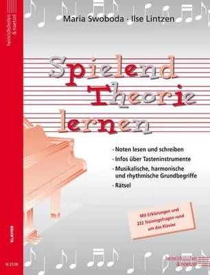Obrázok produktu pre Swoboda, M: Spielend Theorie lernen, Klavier
