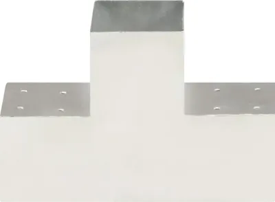 Immagine prodotto di Connettore per Pali a Forma di T in Metallo Zincato 101x101 mm
