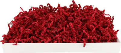 Immagine prodotto di SizzlePak rosso scuro - materiale di riempimento in carta per regali e pacchi