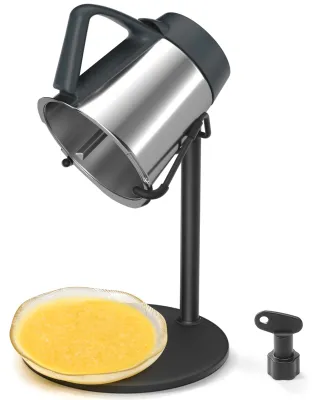 Mengbehälterhalter für TM6, TM5, TM31 – Edelstahl